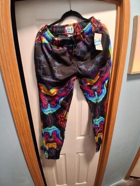 Fresh Multicolor Psychedelic Joggers